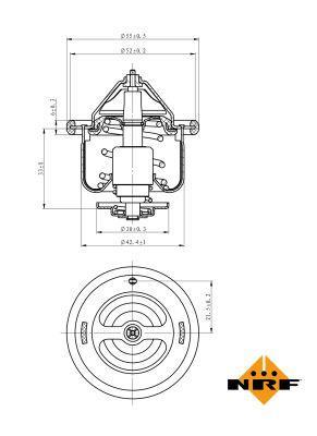 Thermostat d'eau (Calorstat) NRF B.V. 725110