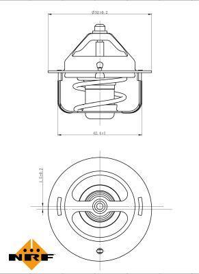 Thermostat d'eau (Calorstat) NRF B.V. 725113