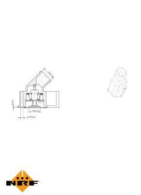 Termostato, refrigerante NRF B.V. ref. 725115