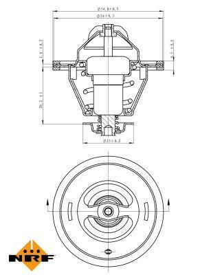 Thermostat d'eau (Calorstat) NRF B.V. 725124