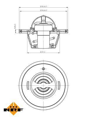 Thermostat d'eau (Calorstat) NRF B.V. 725136