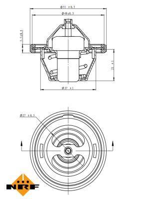 Thermostat d'eau (Calorstat) NRF B.V. 725154