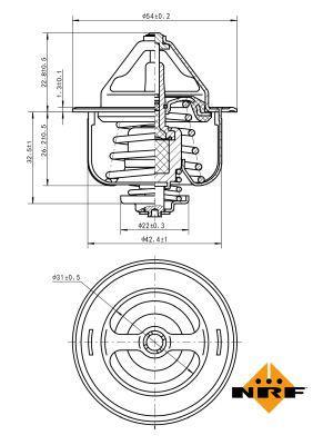 Thermostat d'eau (Calorstat) NRF B.V. 725160