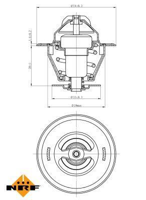 Thermostat d'eau (Calorstat) NRF B.V. 725161