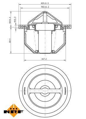 Termóstato de água NRF B.V. ref. 725168