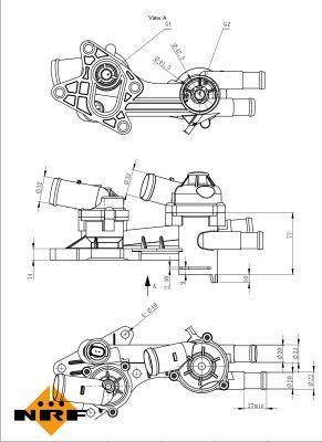 Thermostat d'eau (Calorstat) NRF B.V. 725179