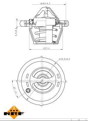 Thermostat d'eau (Calorstat) NRF B.V. 725182