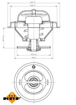 Thermostat d'eau (Calorstat) NRF B.V. 725185