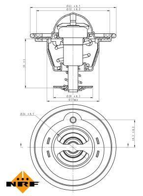 Thermostat d'eau (Calorstat) NRF B.V. 725207