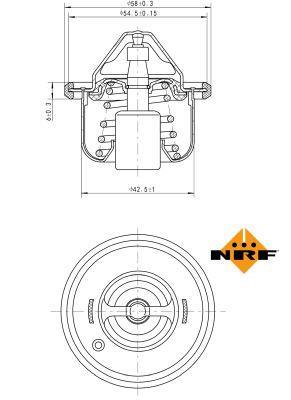 Thermostat d'eau (Calorstat) NRF B.V. 725208