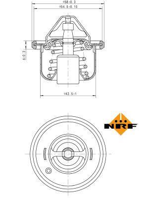 Thermostat d'eau (Calorstat) NRF B.V. 725211
