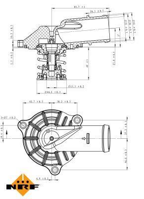 Thermostat d'eau (Calorstat) NRF B.V. 725223