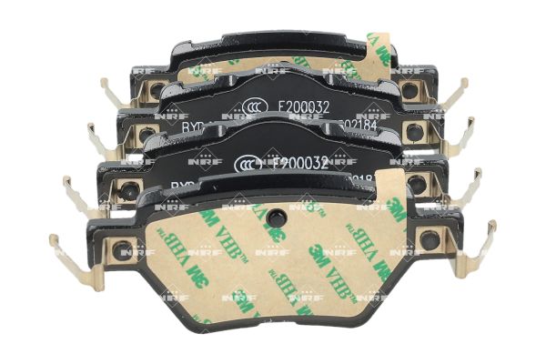 Jeu de 4 plaquettes de frein NRF B.V. 802008