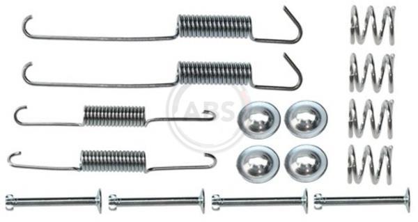 Kit d'accessoires pour mâchoire de frein à tambour A.B.S. ALL BRAKE SYSTEMS BV. ref. 0002Q