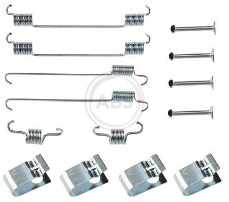Kit d'accessoires pour mâchoire de frein à tambour A.B.S. ALL BRAKE SYSTEMS BV. ref. 0007Q