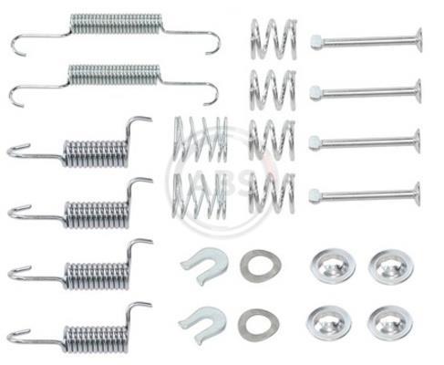 Kit d'accessoires pour mâchoire de frein à tambour A.B.S. ALL BRAKE SYSTEMS BV. ref. 0010Q