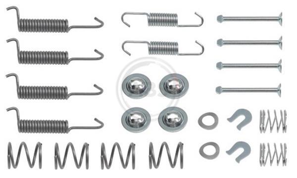 Kit d'accessoires pour mâchoire de frein à tambour A.B.S. ALL BRAKE SYSTEMS BV. ref. 0016Q