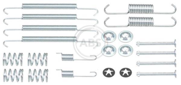 Kit d'accessoires pour mâchoire de frein à tambour A.B.S. ALL BRAKE SYSTEMS BV. ref. 0037Q