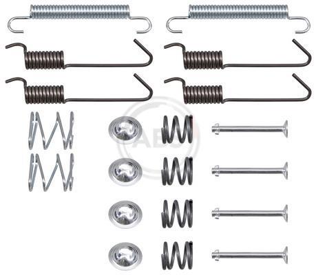 Kit d'accessoires pour mâchoire de frein à tambour A.B.S. ALL BRAKE SYSTEMS BV. ref. 0046Q