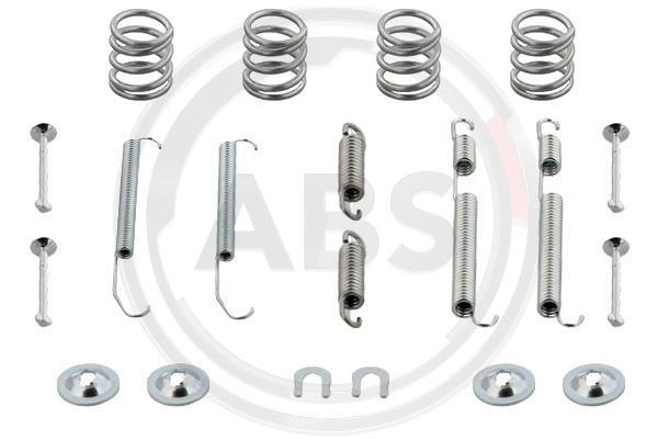 Kit d'accessoires pour mâchoire de frein à tambour A.B.S. ALL BRAKE SYSTEMS BV. ref. 0075Q