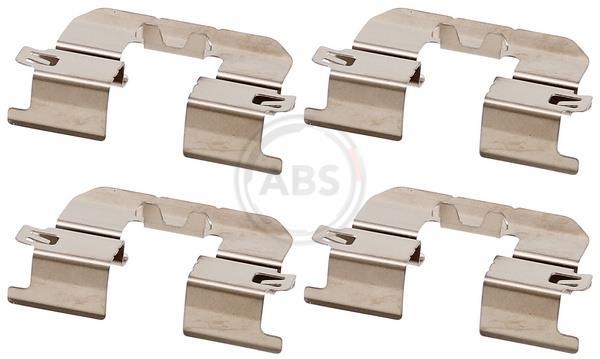 Kit acessórios de pastilhas de travão A.B.S. ALL BRAKE SYSTEMS BV. ref. 0100Q