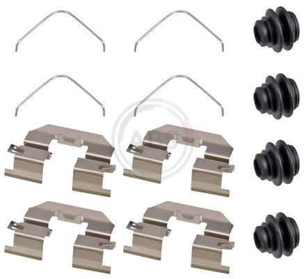 Kit acessórios de pastilhas de travão A.B.S. ALL BRAKE SYSTEMS BV. ref. 0104Q