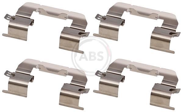 Kit d'accessoires pour plaquette de frein à disque A.B.S. ALL BRAKE SYSTEMS BV. 0105Q