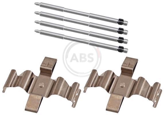 Kit acessórios de pastilhas de travão A.B.S. ALL BRAKE SYSTEMS BV. ref. 0107Q