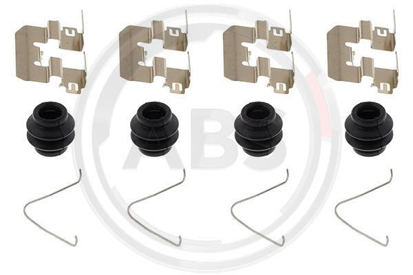 Kit d'accessoires pour plaquette de frein à disque A.B.S. ALL BRAKE SYSTEMS BV. ref. 0117Q