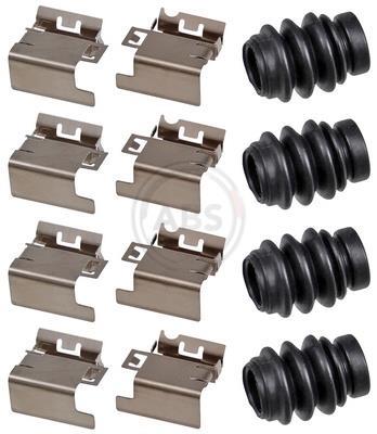 Kit d'accessoires pour plaquette de frein à disque A.B.S. ALL BRAKE SYSTEMS BV. ref. 0119Q