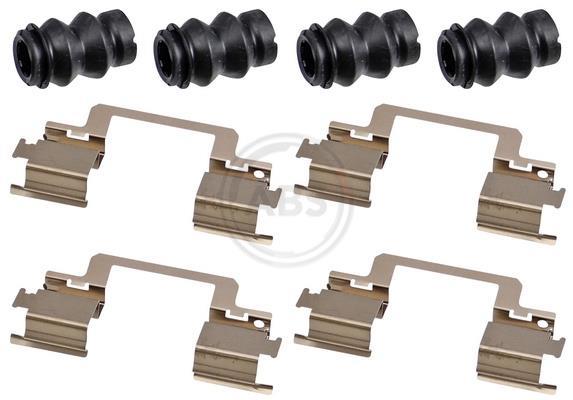 Kit acessórios de pastilhas de travão A.B.S. ALL BRAKE SYSTEMS BV. ref. 0121Q