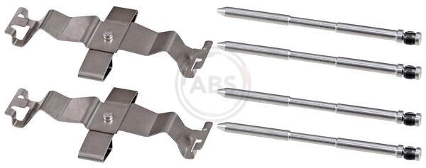 Kit d'accessoires pour plaquette de frein à disque A.B.S. ALL BRAKE SYSTEMS BV. ref. 0122Q