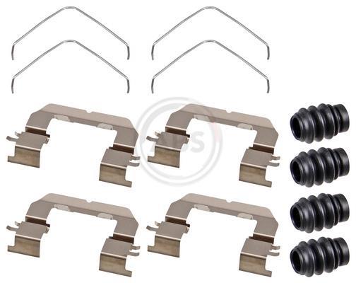 Kit d'accessoires pour plaquette de frein à disque A.B.S. ALL BRAKE SYSTEMS BV. ref. 0123Q