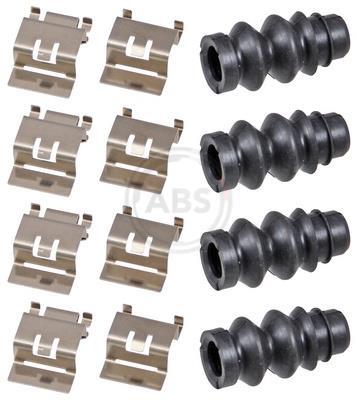 Kit d'accessoires pour plaquette de frein à disque A.B.S. ALL BRAKE SYSTEMS BV. 0124Q