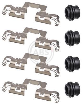 Kit d'accessoires pour plaquette de frein à disque A.B.S. ALL BRAKE SYSTEMS BV. 0128Q