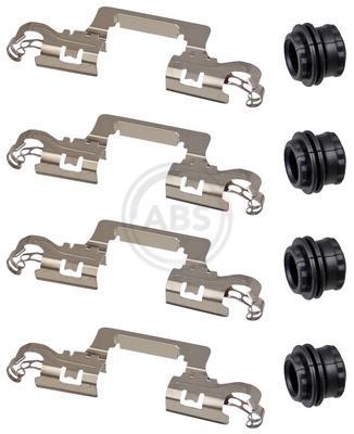 Kit acessórios de pastilhas de travão A.B.S. ALL BRAKE SYSTEMS BV. ref. 0129Q