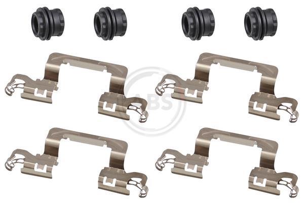 Kit acessórios de pastilhas de travão A.B.S. ALL BRAKE SYSTEMS BV. ref. 0130Q