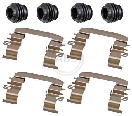 Kit acessórios de pastilhas de travão A.B.S. ALL BRAKE SYSTEMS BV. ref. 0132Q