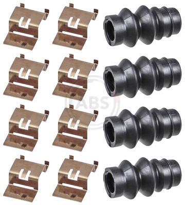 Kit d'accessoires pour plaquette de frein à disque A.B.S. ALL BRAKE SYSTEMS BV. ref. 0135Q