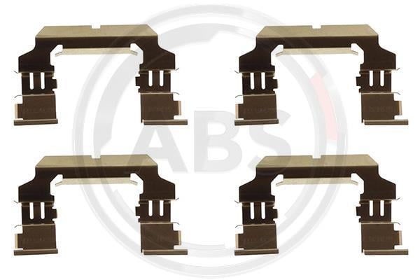 Kit d'accessoires pour plaquette de frein à disque A.B.S. ALL BRAKE SYSTEMS BV. 0138Q
