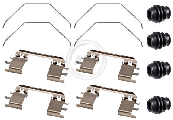 Kit acessórios de pastilhas de travão A.B.S. ALL BRAKE SYSTEMS BV. ref. 0141Q