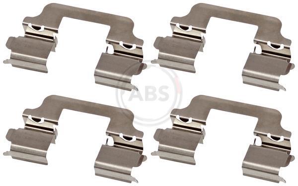 Kit d'accessoires pour plaquette de frein à disque A.B.S. ALL BRAKE SYSTEMS BV. 0154Q