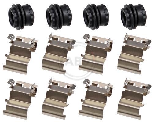 Kit acessórios de pastilhas de travão A.B.S. ALL BRAKE SYSTEMS BV. ref. 0156Q