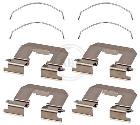 Kit acessórios de pastilhas de travão A.B.S. ALL BRAKE SYSTEMS BV. ref. 0160Q
