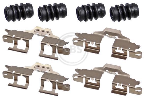 Kit d'accessoires pour plaquette de frein à disque A.B.S. ALL BRAKE SYSTEMS BV. 0161Q
