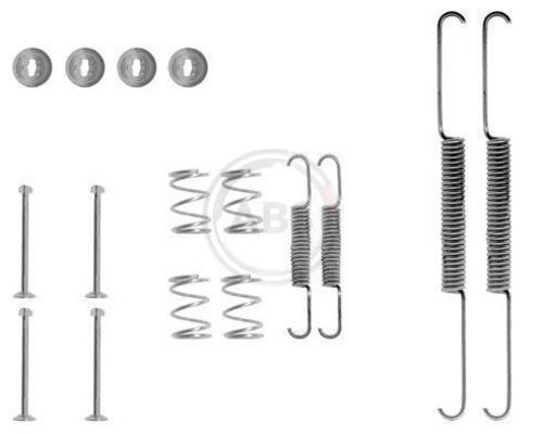 Kit d'accessoires pour mâchoire de frein à tambour A.B.S. ALL BRAKE SYSTEMS BV. ref. 0507Q
