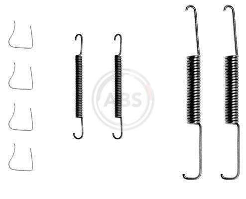 Kit acessórios tambor de comando de travão A.B.S. ALL BRAKE SYSTEMS BV. ref. 0508Q
