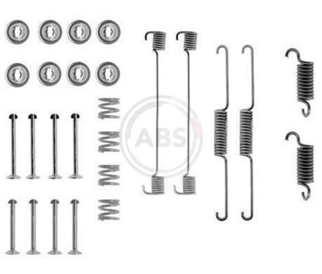 Kit d'accessoires pour mâchoire de frein à tambour A.B.S. ALL BRAKE SYSTEMS BV. ref. 0514Q