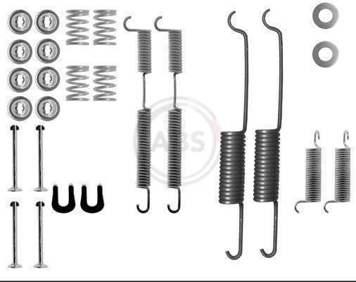 Kit d'accessoires pour mâchoire de frein à tambour A.B.S. ALL BRAKE SYSTEMS BV. ref. 0518Q