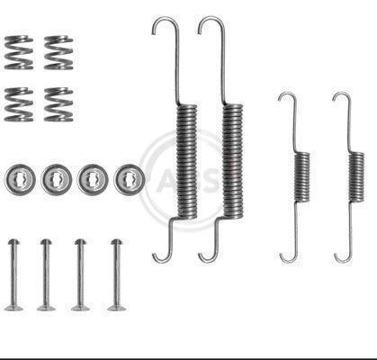 Kit d'accessoires pour mâchoire de frein à tambour A.B.S. ALL BRAKE SYSTEMS BV. ref. 0556Q